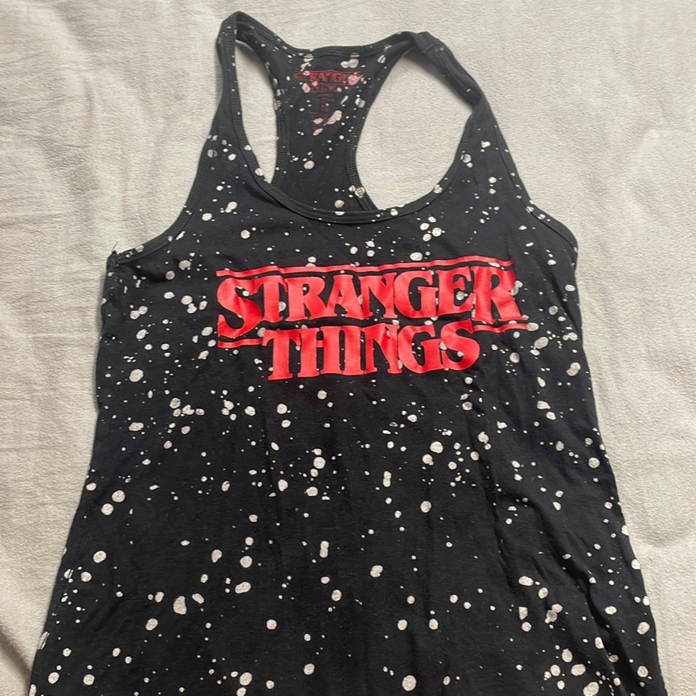 M Stranger Things Tank Top